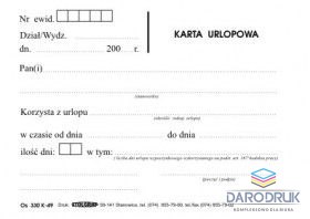 Stolgraf Druk samokopiujący A6 100k. Stolgraf (K49)