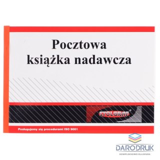 Stolgraf Druk samokopiujący A5 Pocztowa książka nadawcza 100k. Stolgraf (P34)