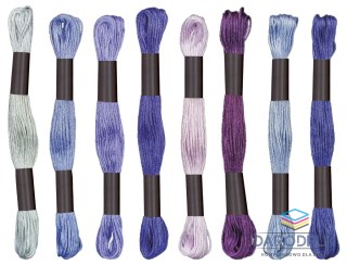 Titanum Mulina Craft-Fun Series tonacja fioletowa 8 kol. Titanum (21DT0514-3)