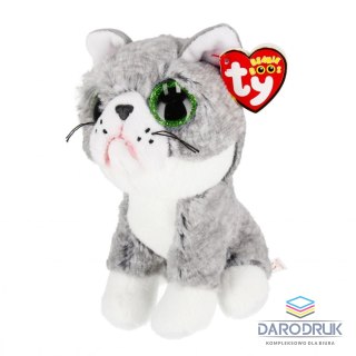 Ty Pluszak Beanie Boos Fergus - szary kot [mm:] 150 Ty (TY36581)