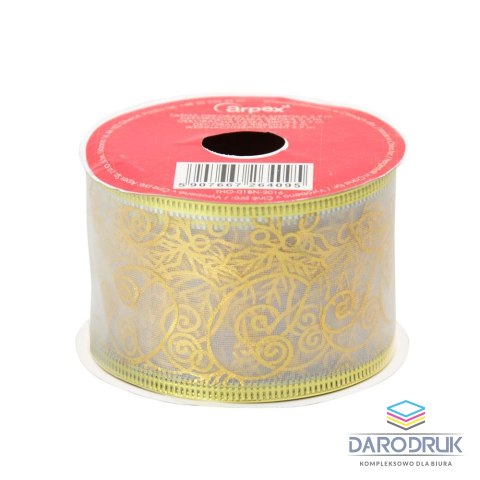 Arpex Wstążka 50x2,74 [mm x m] złoty Arpex (BN5175ZLO)