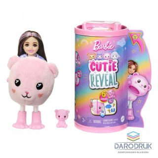 Barbie Lalka Cutie Reveal Chelsea Seria Słodkie stylizacje [mm:] 120 Barbie (HKR17)