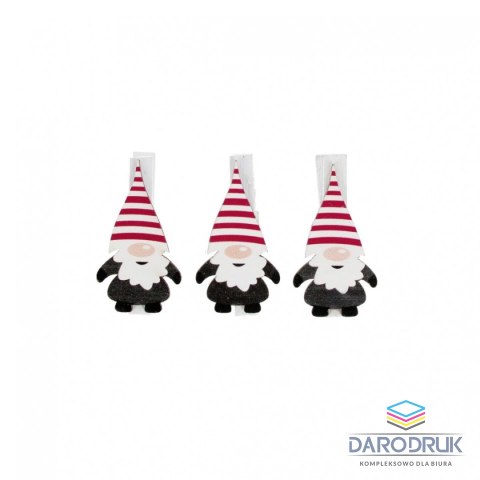 Craft With Fun Ozdoba drewniana Klamerki Xmass Craft With Fun (567219)