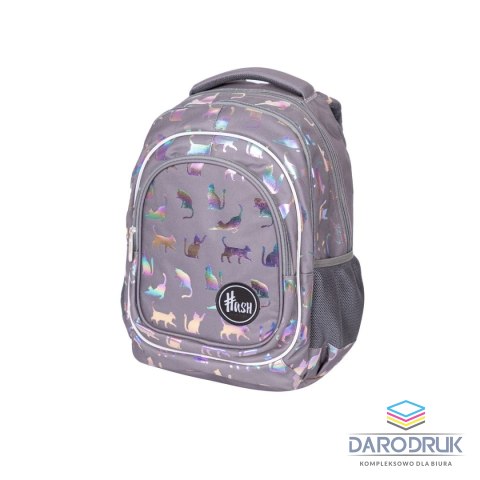 Head Plecak Holo effect ultraviolet cats Head (502022130)
