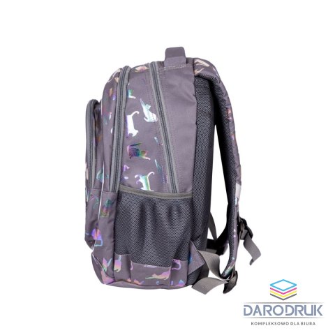 Head Plecak Holo effect ultraviolet cats Head (502022130)