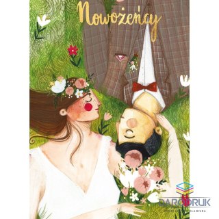 Henry Kartka składana B6 KARNET B6 Ślub kiesz ŁAKA Henry (5907465661768)