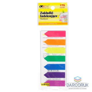 Okoffice Zakładki indeksujące 175k [mm:] 7x25 Okoffice (SDM-112)