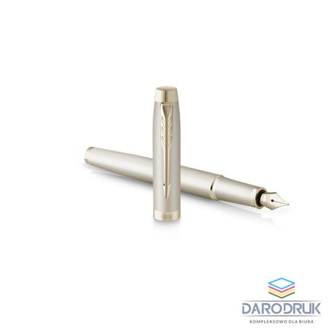 Parker Ekskluzywne pióro wieczne im f MONOCHROME CHAMPAGNE Parker (2172953)