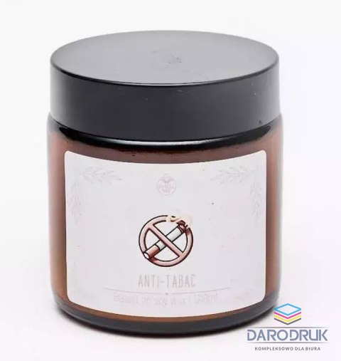 Pavoncella Świeczka ozdobna Smell me Anti-Tabac 120ml Pavoncella (5906492907368)