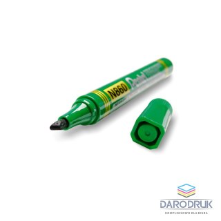 Pentel Marker permanentny wkład zielony 1,2-4,5mm ścięta końcówka Pentel