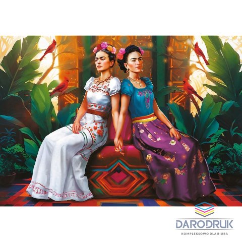 Trefl Puzzle Premium Plus Frida Kahlo: Dwa oblicza 1000 el. Trefl (12095)