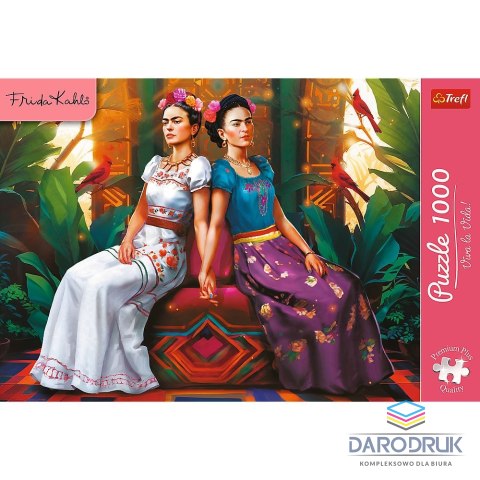 Trefl Puzzle Premium Plus Frida Kahlo: Dwa oblicza 1000 el. Trefl (12095)