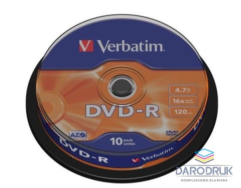 Verbatim Płyta dvd 4,7GB x16 Verbatim