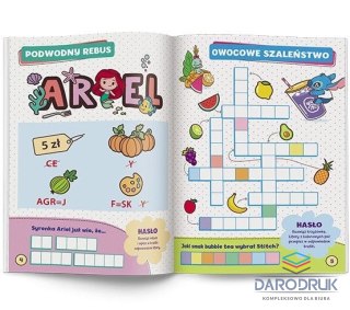 Ameet Książeczka edukacyjna Disney. Krzyżówki obrazkowe Ameet (KRZ 9101)