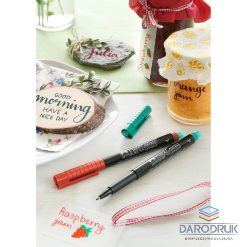 Faber Castell Foliopis Multimark wkład czarny 1,0mm Faber Castell (FC152599)