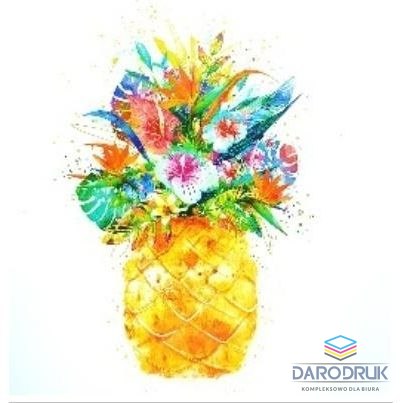 Henry Kartka składana kw KARNET KW HS Ananas Henry (5907465664479)