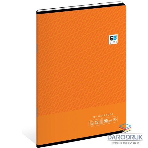 Interdruk Zeszyt A5 Black & Blue 32k. 90g krata [mm:] 148x210 Interdruk (ZE32#BBT)