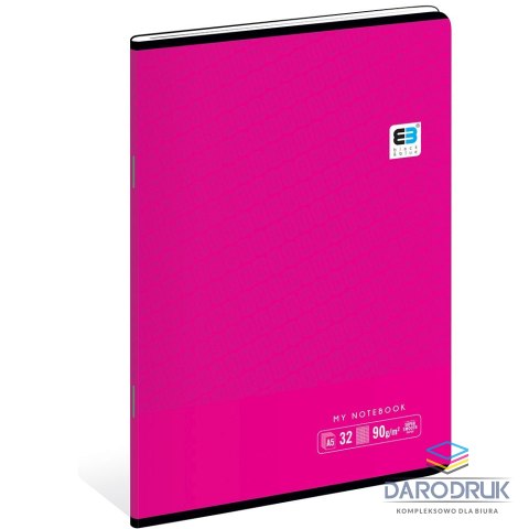 Interdruk Zeszyt A5 Black & Blue 32k. 90g krata [mm:] 148x210 Interdruk (ZE32#BBT)