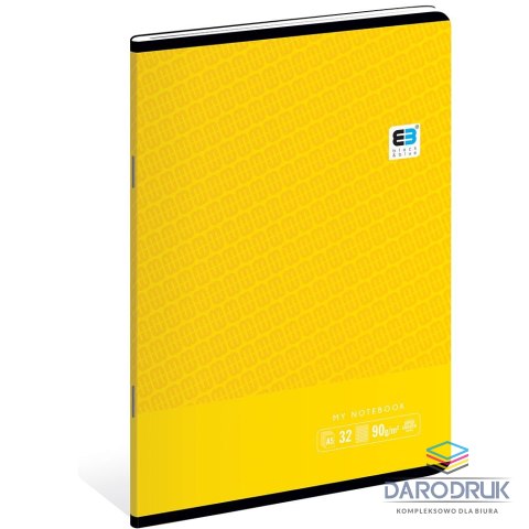 Interdruk Zeszyt A5 Black & Blue 32k. 90g krata [mm:] 148x210 Interdruk (ZE32#BBT)