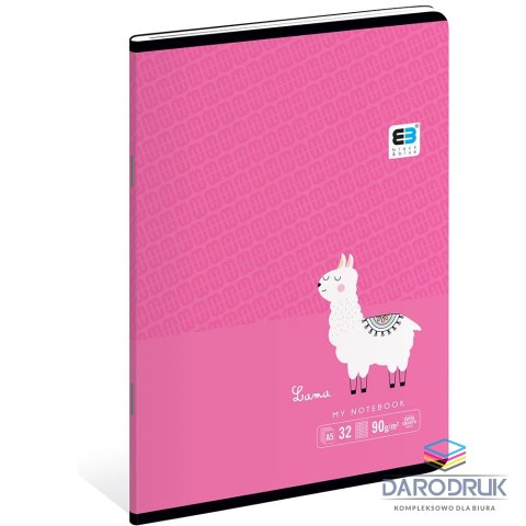 Interdruk Zeszyt A5 Black & Blue 32k. 90g krata [mm:] 148x210 Interdruk (ZE32#BBT)