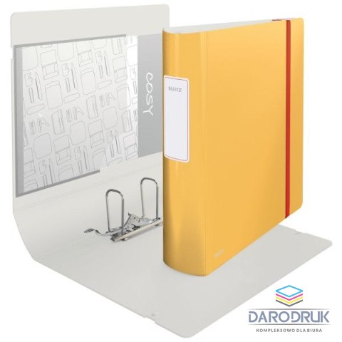 Leitz Segregator dźwigniowy Cosy Active A4 80mm żółty Leitz (10380019)