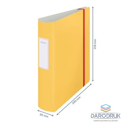Leitz Segregator dźwigniowy Cosy Active A4 80mm żółty Leitz (10380019)