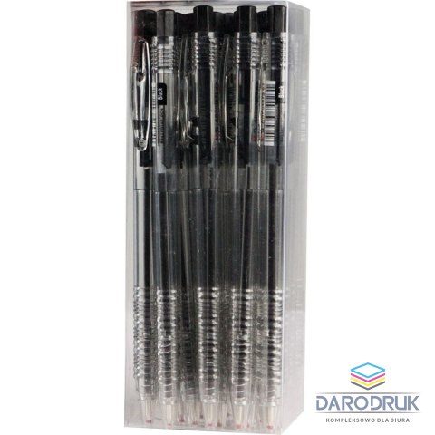 M&G Długopis automatyczny Cristal ABP04871 M&G 0,7 mm wkład czarny