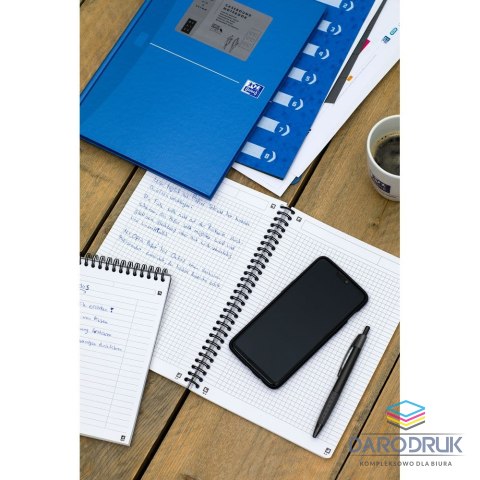 Oxford Kołobrulion A5 Essentials 90k. 90g krata [mm:] 148x210 Oxford (100102938)