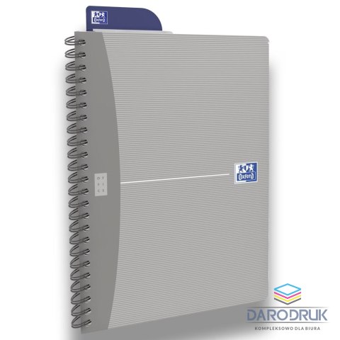 Oxford Kołobrulion A5 Essentials 90k. 90g krata [mm:] 148x210 Oxford (100102938)