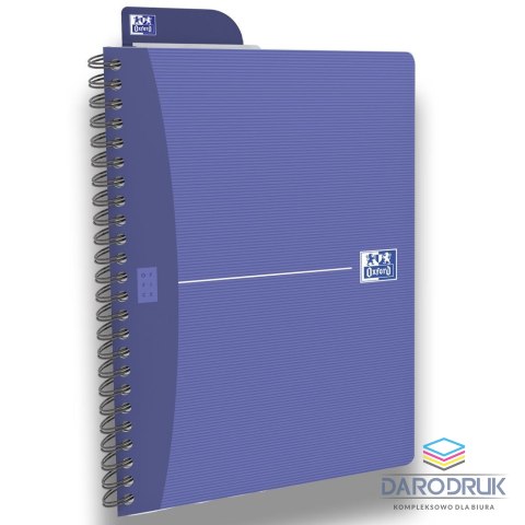 Oxford Kołobrulion A5 Essentials 90k. 90g krata [mm:] 148x210 Oxford (100102938)