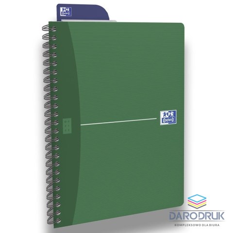 Oxford Kołobrulion A5 Essentials 90k. 90g krata [mm:] 148x210 Oxford (100102938)