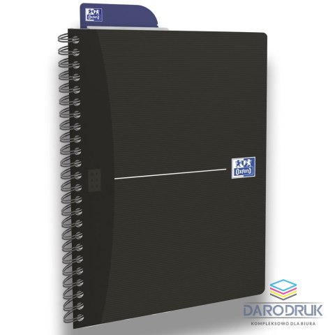 Oxford Kołobrulion A5 Essentials 90k. 90g krata [mm:] 148x210 Oxford (100102938)