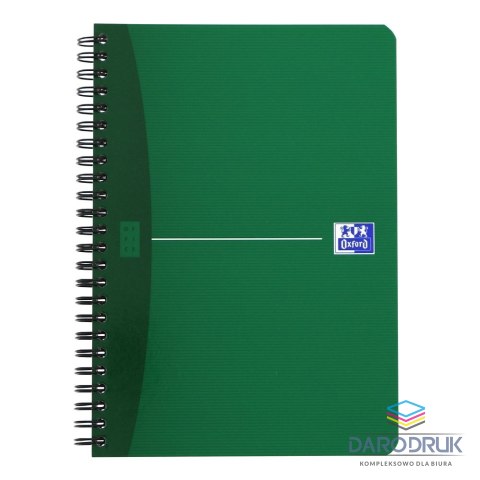 Oxford Kołobrulion A5 Essentials 90k. 90g krata [mm:] 148x210 Oxford (100102938)