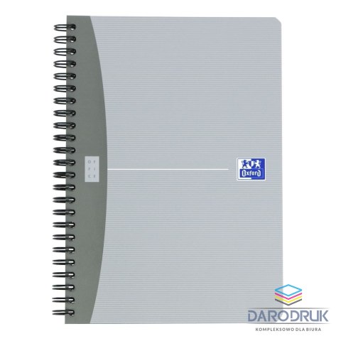 Oxford Kołobrulion A5 Essentials 90k. 90g krata [mm:] 148x210 Oxford (100102938)