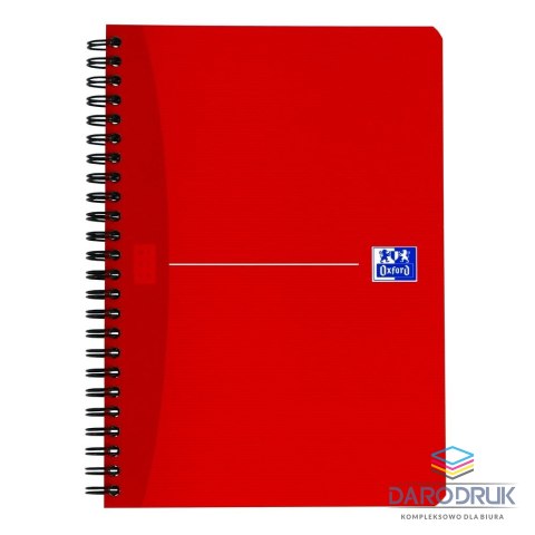 Oxford Kołobrulion A5 Essentials 90k. 90g krata [mm:] 148x210 Oxford (100102938)