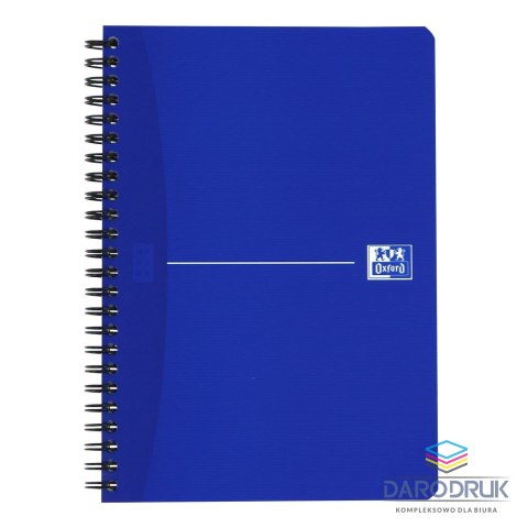 Oxford Kołobrulion A5 Essentials 90k. 90g krata [mm:] 148x210 Oxford (100102938)