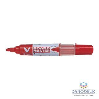 Pilot Marker suchościeralny V Board Master wkład czerwony 2,3mm okrągła końcówka Pilot (WBMA-VBM-M-R-BG)