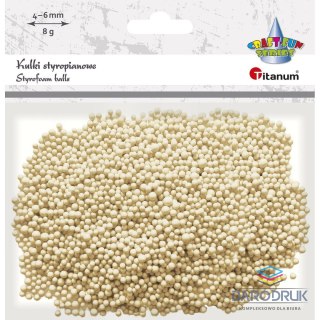 Titanum Ozdoba styropianowa Craft-Fun Series kulki Titanum (5mm/8g/X111)