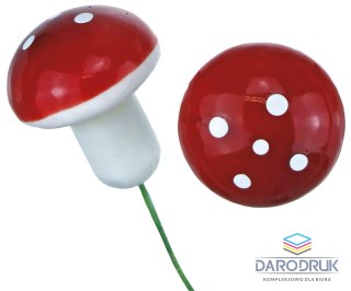Titanum Ozdoba styropianowa Craft-Fun Series muchomor na druciku Titanum (20CR0312-63)