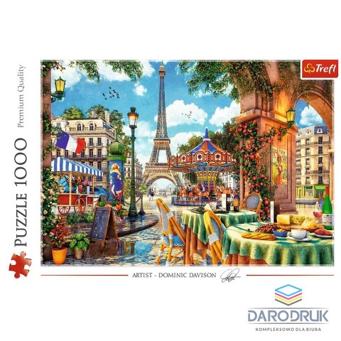 Trefl Puzzle Paryski poranek 1000 el. Trefl (10622)