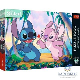 Trefl Puzzle Stitch Premium Plus Stitch i Angel 1000 el. Trefl (12079)