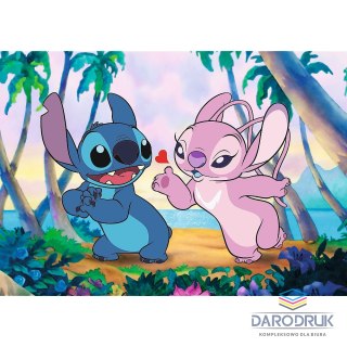 Trefl Puzzle Stitch Premium Plus Stitch i Angel 1000 el. Trefl (12079)