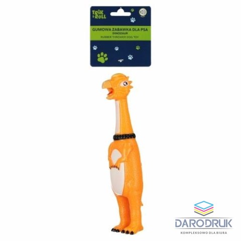 Trik Roll Gadżet gumowy Dinozaur dla psa Trik Roll (560684)