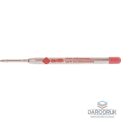 Zenith Wkład do długopisu Zenith 4 wkład czerwony 0,7mm Zenith