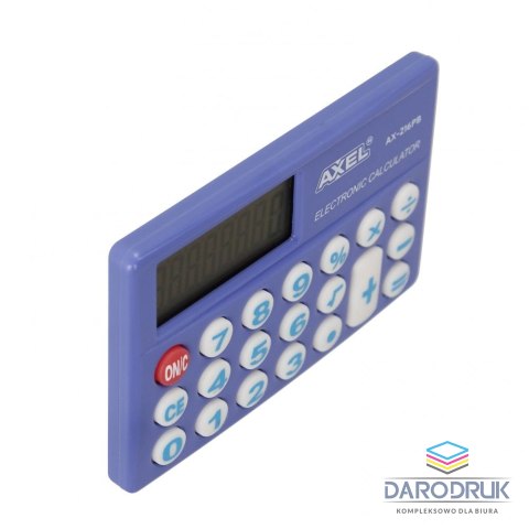 Axel Kalkulator kieszonkowy AX-216PB Axel (526702)