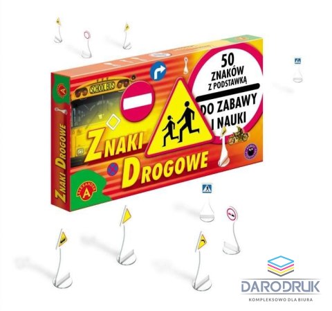 Alexander Gra edukacyjna znaki drogowe Alexander (0179)