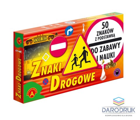Alexander Gra edukacyjna znaki drogowe Alexander (0179)