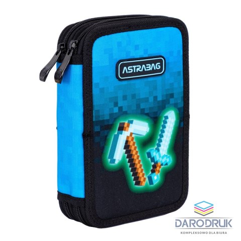 Astra Piórnik Astrabag Blue Pixel Astra (503024054)