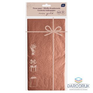 Interdruk Papier pakowy Bibułka rose gold 5902277345608 [mm:] 700x500 Interdruk (50x70cm)
