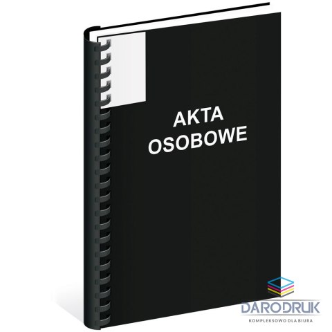 Interdruk Teczka do akt osobowych A4 mix karton Interdruk (TEAKOS02CZE)